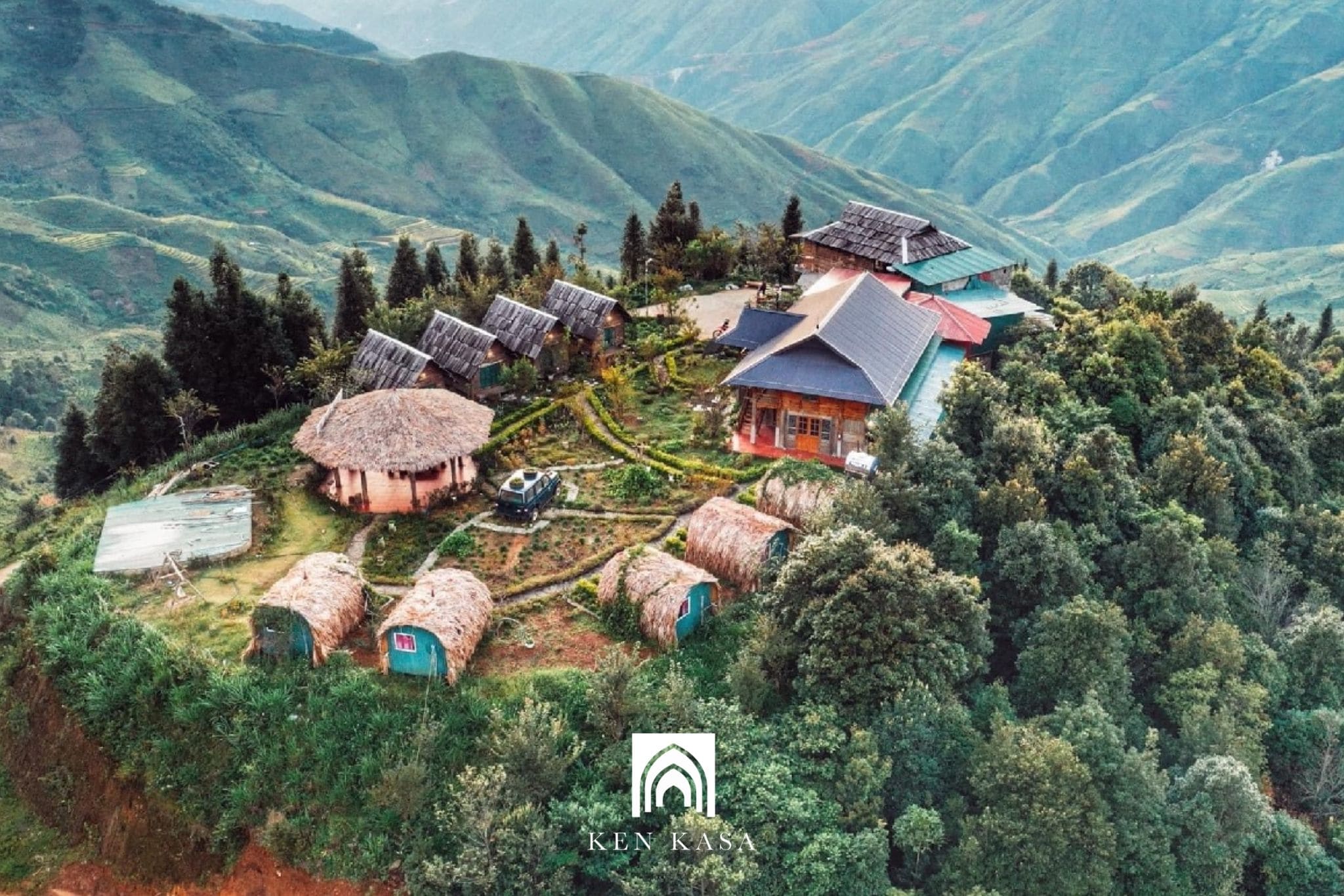 Thiết kế homestay nhà ống phong cách rừng núi